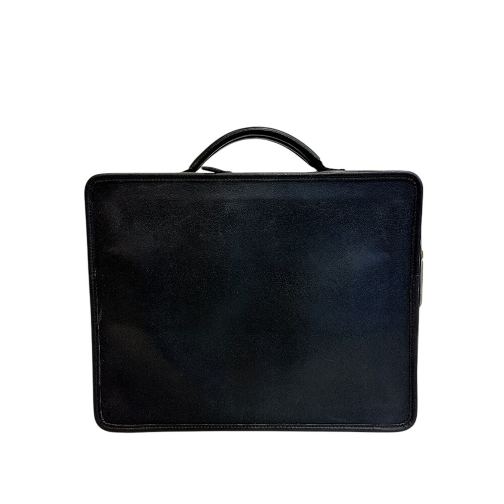 COACH 539 PC Case 2-Way Briefcase Business Bag for Men and Women, Black